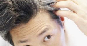 grey hair